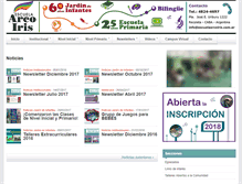 Tablet Screenshot of escuelaarcoiris.com.ar